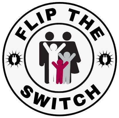 flip the switch fun logo transparent