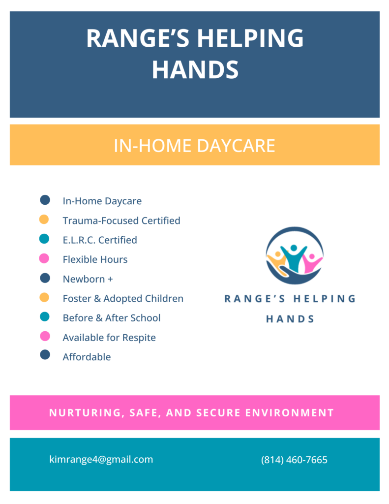 Helping Hands Daycare Flyer